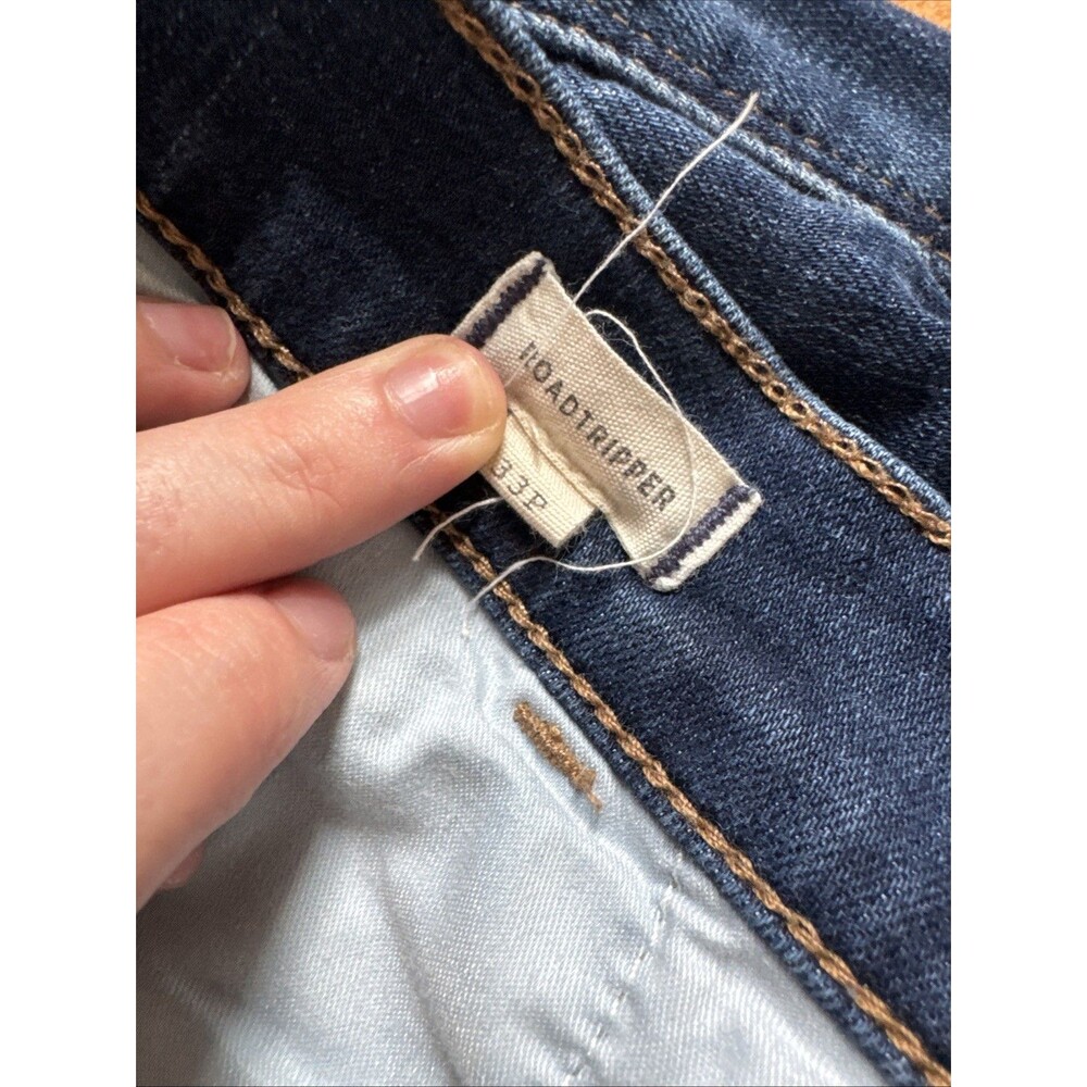Madewell roadtripper medium was blue jeans size 33P petite - Picture 6 of 9